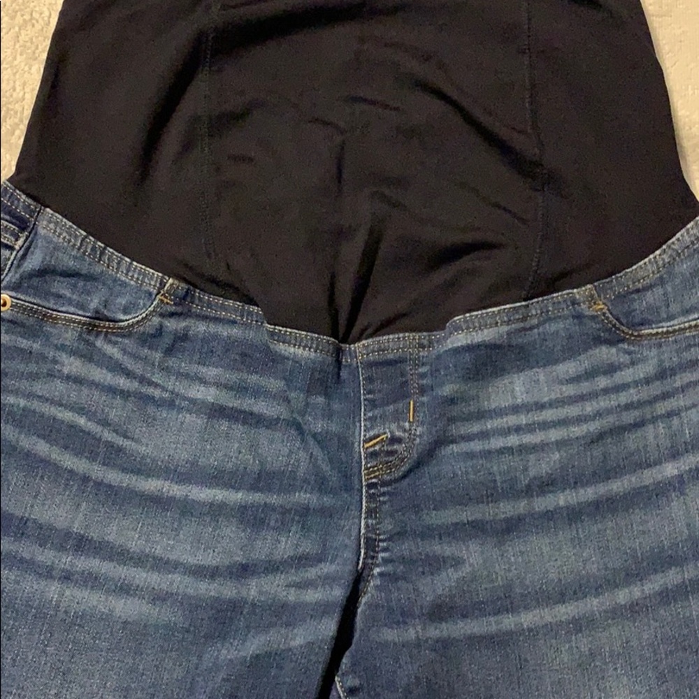 Maternity jeans.